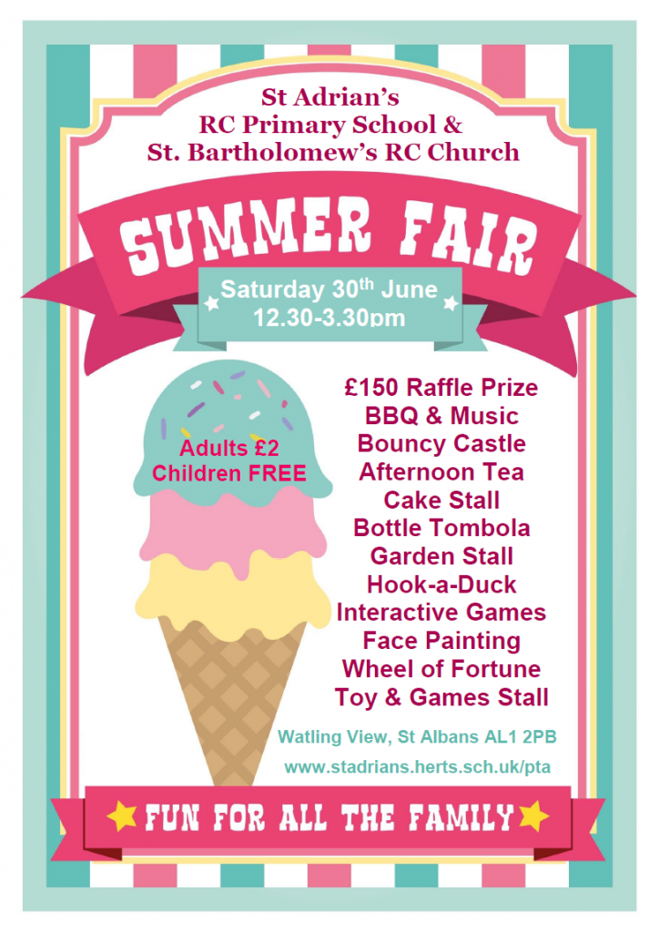 st adrians summer fair